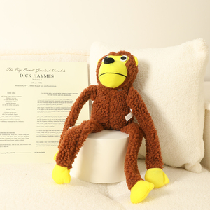 2025 звучащие плюшевые игрушки обезьяна жевательный звук головоломки игрушки для собак - Product Image 4