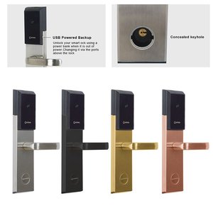 E3093 BLE ล็อคประตูด้วยกุญแจมือถือ ปุ่มกด และบัตร RFID - Product Image 5
