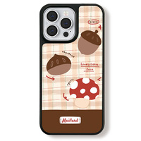 Coque de téléphone magnétique de dessin animé pour iphone16 16pro/promax 15 15promax/14Promax/14pro 14/13 13pro 12 11 coque en fibre de carbone