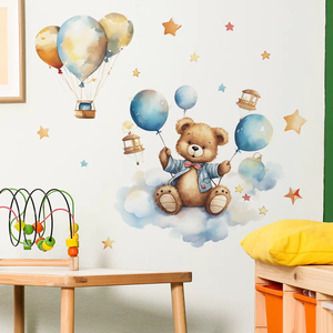 Adesivi in PVC Personalizzati con Cartoni Animati, Autoadesivi, Impermeabili, Resistenti ai Raggi UV, Stampati UV, Opachi e Verniciati <span class=keywords><strong>per</strong></span> Decorazione Pareti - Product Image 2