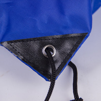 Sac à dos promotionnel en polyester avec cordon de serrage, imperméable, pour activités de plein air, sport, gym, avec logo personnalisé et impression