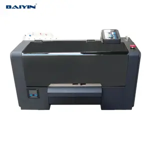 Baiyin Desktop Mini Small DTF Printer T-shirt Printing Machine DTF A3 Textile Printer 30 cm XP600 Dual Head DTF Printer