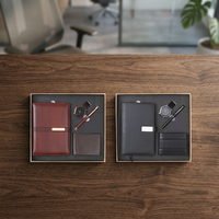 Coffret Cadeau de Luxe en Métal pour Stylo et Bouteille d'Eau, Fabriqué à Delhi, Modèle 43