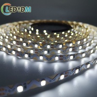 Bande LED flexible 2835 12V 24V 60 LED/m découpable 6mm Epistar pour lettres lumineuses et mots lumineux en zigzag