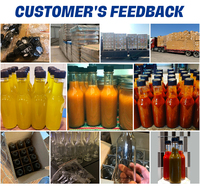 Bouteille en Verre Vide et Transparente de 3oz, 5oz, 8oz, 150ml, 250ml pour Sauces de Table, Piment, Salade, Ketchup, Sauce Piquante avec Bouchon Noir