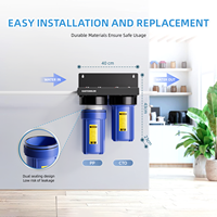 Microplastiques Éliminent l'Eau de Pluie Purification Système de Filtration d'Eau pour Toute la Maison Filtre à Eau Big Blue
