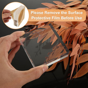 Tùy chỉnh vật liệu chắc chắn độ trong suốt cao và màn hình vòng <span class=keywords><strong>Acrylic</strong></span> bề mặt mịn cho các cửa hàng và cửa hàng trang sức - Product Image 3