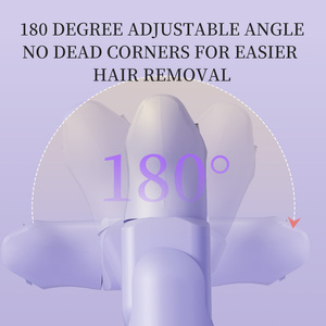 Depiladora Recargable para Mujer, Doble Cuchilla, Pantalla LCD, Depilación de Axilas, Cuerpo de Plástico, Colores Morado, Rosa, Amarillo y Blanco - Product Image 3