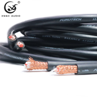 Toptan HIFI Dengeli Ses Sinyal Kablosu, PCOCC İletken Üstün Koruma PVC Dış Kılıf, Amplifikatör Dekoder Ara Bağlantı için
