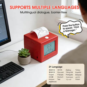 Stampante AI con Controllo Vocale per Generare Immagini, <span class=keywords><strong>Stampa</strong></span> Istantanea di <span class=keywords><strong>Foto</strong></span> ad Alta Definizione, Mini Stampante - Product Image 5