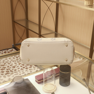 OEM/OEM Customization hand bag for women 2025 metal decorated handbag top handle beige womans bag with embroidery tote bag - Product Image 6