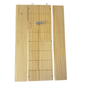 Escalera de madera para hámster, plataforma grande de 70 cm, tobogán de madera maciza, juguete para mascotas de interior, divertido compañero para hámster, nido decorativo, muebles - Product Image 1