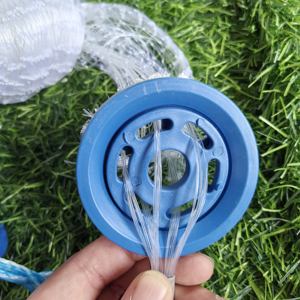 Red de fundición manual de estilo americano de 10mm que <span class=keywords><strong>se</strong></span> <span class=keywords><strong>utiliza</strong></span> <span class=keywords><strong>para</strong></span> pescar <span class=keywords><strong>peces</strong></span>, camarones y cangrejos en los bancos de ríos y lagos - Product Image 6