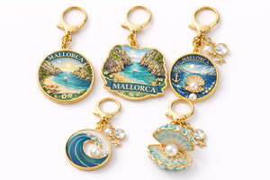 Llavero de Metal Personalizado de Aleación de Zinc, Recuerdo de <span class=keywords><strong>Mallorca</strong></span> para Aniversario - Product Image 4