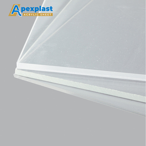 Apexcast tùy chỉnh thân thiện với môi đúc tấm Acrylic 1.8mm 2.5mm 3mm 4mm PMMA tấm nhựa có sẵn màu sắc khác nhau cho quảng cáo - Product Image 1