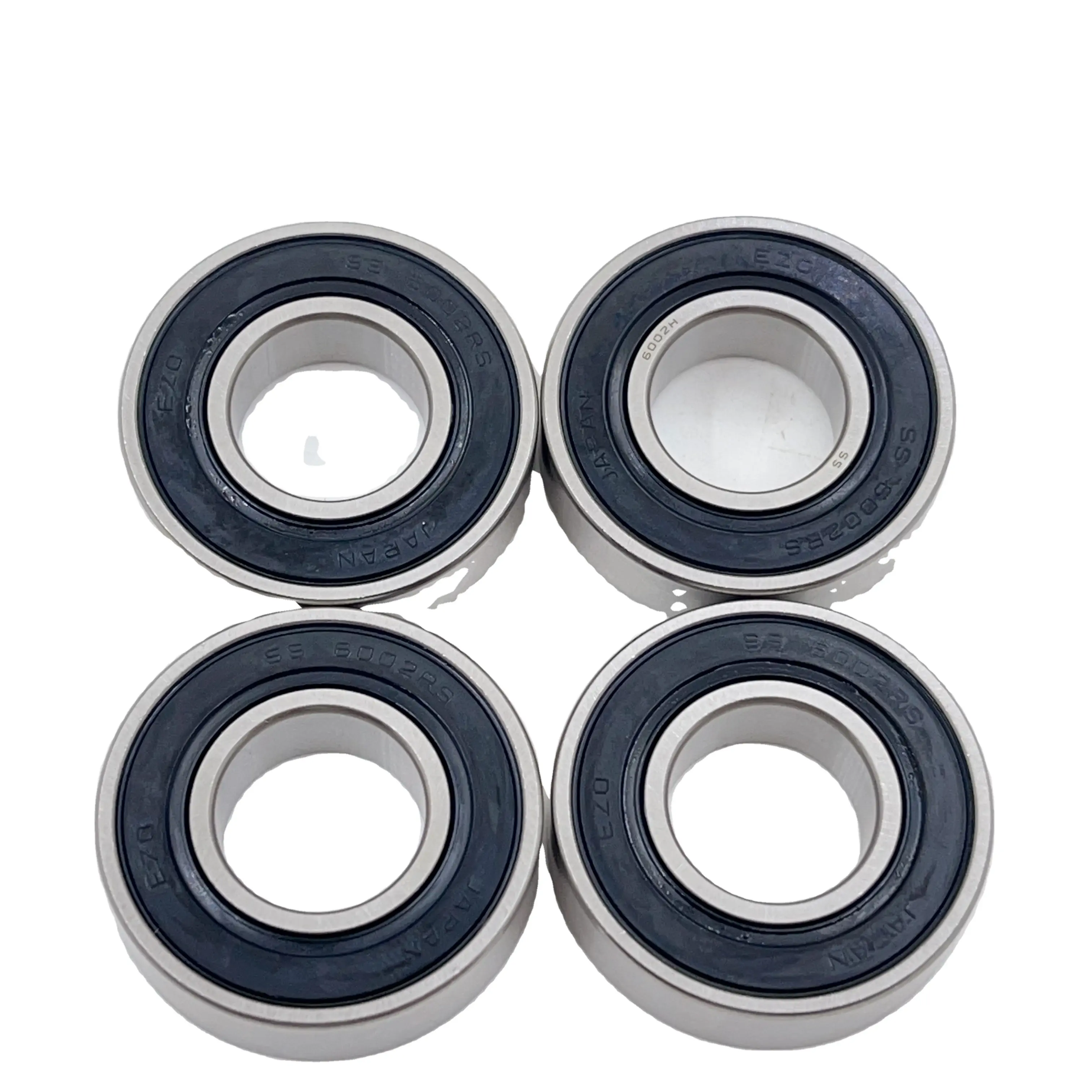 High Speed SS6002RS Rubber Sealed Stainless Steel Ball Bearing