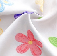 Robe mi-longue en coton respirant pour filles, motif dessin animé, coupe classique, idéale pour l'été et le quotidien – Nouvelle collection très prisée