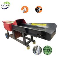 Broyeur d'herbe agricole grande capacité 10t/h, coupe-fourrage, concasseur d'aliments pour animaux, machine de traitement pour l'élevage de bovins et de moutons