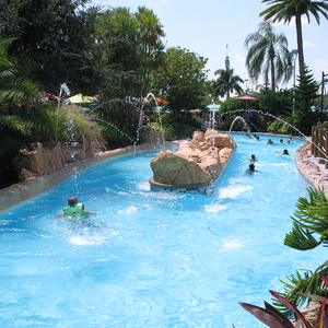 Aqua Park Resort thu hút khách sạn thương mại đi bè vui vẻ tự động chu kỳ nước hồ bơi sợi thủy tinh lười sông máy - Product Image 2