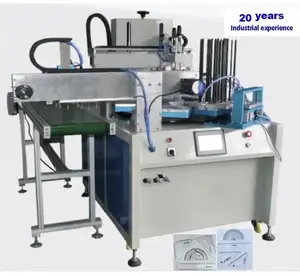 HA-350LED -5 Totalmente automático Régua tela impressão máquina withLED-UV sistema