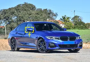 Thay thế Gương Bìa đối với BMW 3 Series G20 G21 Side Rear Gương Left Tay Điều Khiển 19-20