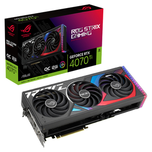 Tarjeta Gráfica Usada ASUS <span class=keywords><strong>STRIX</strong></span> GeForce RTX <span class=keywords><strong>4070</strong></span> <span class=keywords><strong>Ti</strong></span> 12GB GDDR6X OC Edition con Núcleos Tensor de 4ª Generación, Compatible con Overclock, ROG <span class=keywords><strong>STRIX</strong></span> RTX 407 - Product Image 1