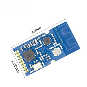 E01C-ML01SP2 Si24R1 ขนาดเล็ก 20dBm 100mW เสาอากาศ PCB แบบ SMD 2.4GHz โมดูลไร้สาย Rf ใช้งานร่วมกับ NRF24L01+ - Product Image 2