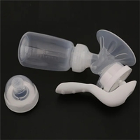 Nouveau Design Tire-Lait Manuel Mains Libres de Qualité Hospitalière pour Allaitement, Masse et Extraction du Lait, avec Biberon 150 ml