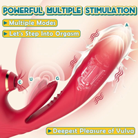 Heiz funktion Schub dildo vibrator Sexspielzeug für Erwachsene Klitoris stimulator Pulsieren Saugen G-Punkt Kaninchen Vibrator für Frauen