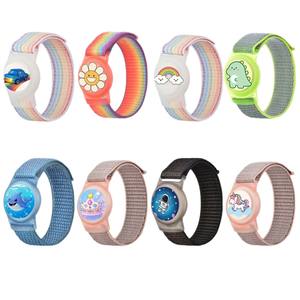 Housse de protection OEM en nylon cartoon pour Smart GPS <span class=keywords><strong>Tracker</strong></span> & Locator KID Anti-Lost Device Case avec sangle et pour Airtag Case - Product Image 5