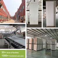 Offre Spéciale d'intérieur Portes en PVC plaquées mélamine fabricant Portes intérieures étanches bureau Portes en bois MDF conceptions pour les maisons