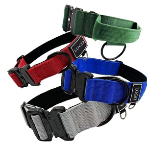 38mm <span class=keywords><strong>50mm</strong></span> logotipo personalizado neopreno cómodo acolchado resistente cierre Control mango <span class=keywords><strong>Cobra</strong></span> <span class=keywords><strong>hebilla</strong></span> perro Collar BB para perros de entrenamiento - Product Image 4