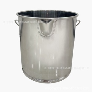 Stainless Steel Water Bucket 30x30cm With Spout And Handle For Storage - Product Image 1