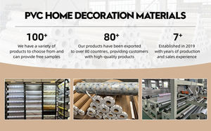 Marmorizzazione tovaglia in PVC tavolo da pranzo copertura con pellicola olografica di plastica biancheria da tavola fodere in pellicola - Product Image 6