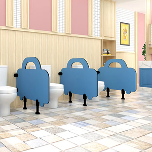 Biombo de Urinario de Diseño Moderno para Montar en la Pared, Separador de Baños para Escuelas, Hospitales, Centros Comerciales, Accesorio - Product Image 1