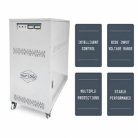 Stabilizer Tegangan Tiga Fasa Industri, pelindung tegangan, regulator tegangan trifasik, stabilizer tegangan 220v