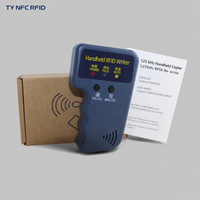 Duplicateur de cartes d'identité RFID 125KHz, copieur EM portable, lecteur/graveur de cartes IC T5577, outil de contrôle d'accès longue portée 5m