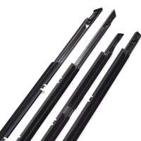 Jeu de joints d'étanchéité pour vitres de voiture avant et arrière, pour Honda Civic 06-11, bande de joint de verre extérieur, pour utilisation professionnelle