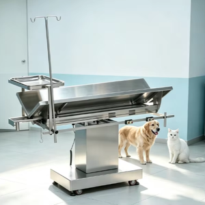 Mesa <span class=keywords><strong>de</strong></span> Operaciones Veterinaria Eléctrica Profesional en Forma <span class=keywords><strong>de</strong></span> V, Directo <span class=keywords><strong>de</strong></span> Fábrica, Mesa <span class=keywords><strong>de</strong></span> Cirugía para Mascotas <span class=keywords><strong>de</strong></span> Acero Inoxidable para Clínicas Veterinarias - Product Image 1