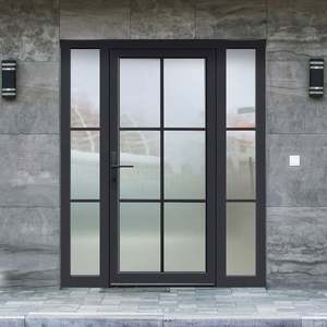 Portes extérieures à double battant en verre trempé résistant aux ouragans pour cuisine et chambre à coucher - Product Image 4