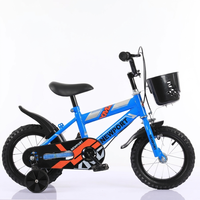 Sepeda Anak 12-20 Inci Garpu Baja Rem Kabel Rangka Anti Guncangan Penuh 9-Speed Gears untuk Anak Perempuan Usia 2-7 Tahun