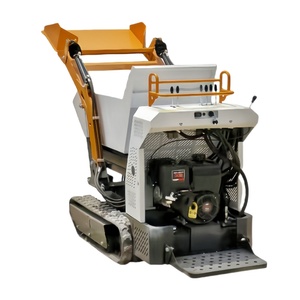 Mini Trái Đất di chuyển máy móc Lift nhỏ tự tải cao su bài hát mini Dumper xe tải tải 500kg 1000kg Mini Skid chỉ đạo Bộ nạp - Product Image 2