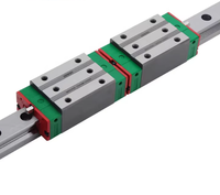 Rail coulissant linéaire Hiwin 3D Mgn/Mgw9C7C12C15C/12H/9H/15H en alliage d'acier inoxydable, roulement linéaire CNC, garantie 1,5 an