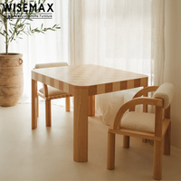 WISEMAX mobilya fransız tarzı otel eğlence sandalye kül ahşap krem beyaz buklet kumaş yüksek arkalığı yemek sandalyesi restoran için