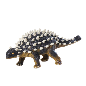 4 types de jouet dinosaure en plastique haute simulation PVC modèle ankylosaure - Product Image 5