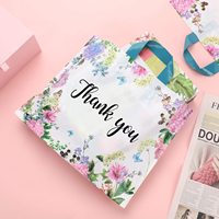 CTCX Emballage en plastique de vêtements personnalisé avec impression de sacs à provisions en plastique de remerciement découpés au détail logo personnalisé