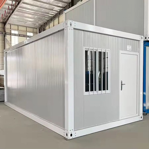 Casa Contenedor Plegable Tipo Z, Estilo Modular, 20 pies/40 pies, Prefabricada, para Oficina Pequeña y Supermercado, con 5 Años de Garantía - Product Image 4