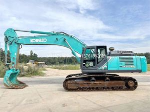 Excavadoras Usadas, Excavadora de Cadenas Kobelco SK380 de 35, 33 y 40 Toneladas, Excavadora de Segunda Mano con Pintura Original Kobelco en Venta - Product Image 4