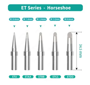 Pointe de fer à souder sans plomb en cuivre MYTO Weller série <span class=keywords><strong>ET</strong></span>, modèles ETAA/ETBB/ETDD/ETKN/WES50/51/PES51/LR21, stylo de soudage - Product Image 5