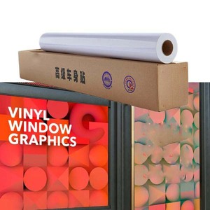 Rollo de Vinilo Adhesivo de PVC Imprimible con Tinta Eco-Solvente, Vinilo Publicitario Personalizado, Rollo de Vinilo Autoadhesivo, Venta al Por Mayor - Product Image 1
